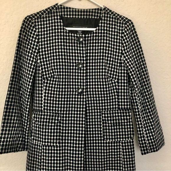 Apostrophe Women’s Three Button Two Pocket Long Jacket Coat - Picture 2 of 13